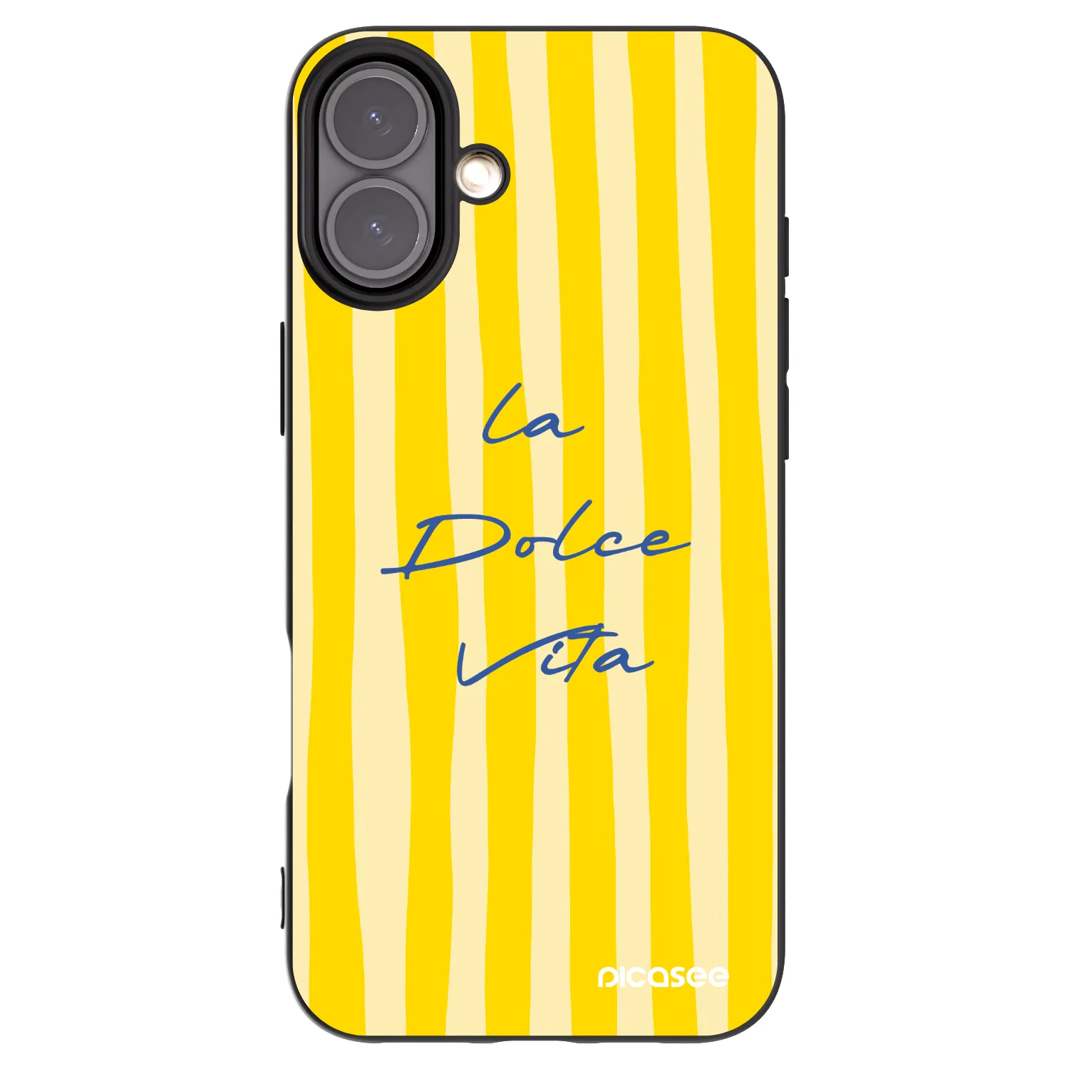 Picasee silikonski črni ovitek za Apple iPhone 16 Plus - Ladolcevita