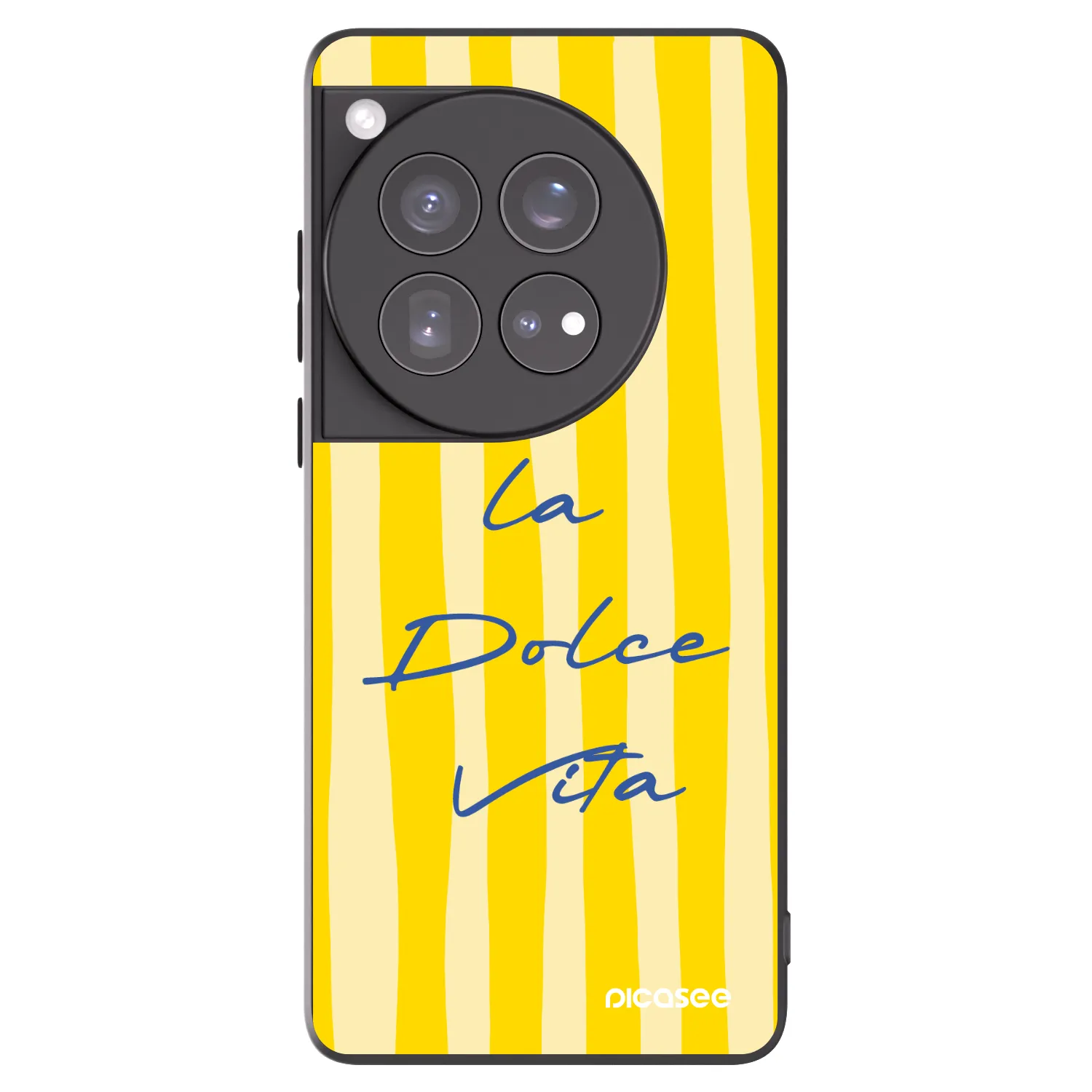 Picasee silikonski črni ovitek za OnePlus 12 5G - Ladolcevita