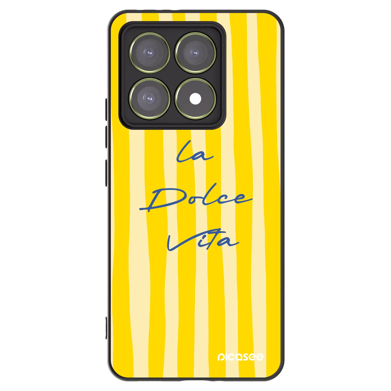 Picasee silikonski črni ovitek za Xiaomi 14T - Ladolcevita