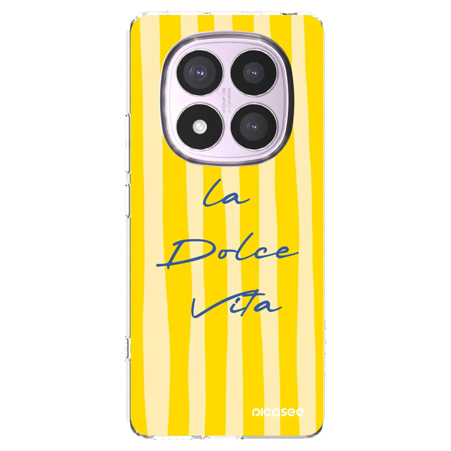 Picasee silikonski prozorni ovitek za Xiaomi Redmi Note 14 Pro 5G - Ladolcevita