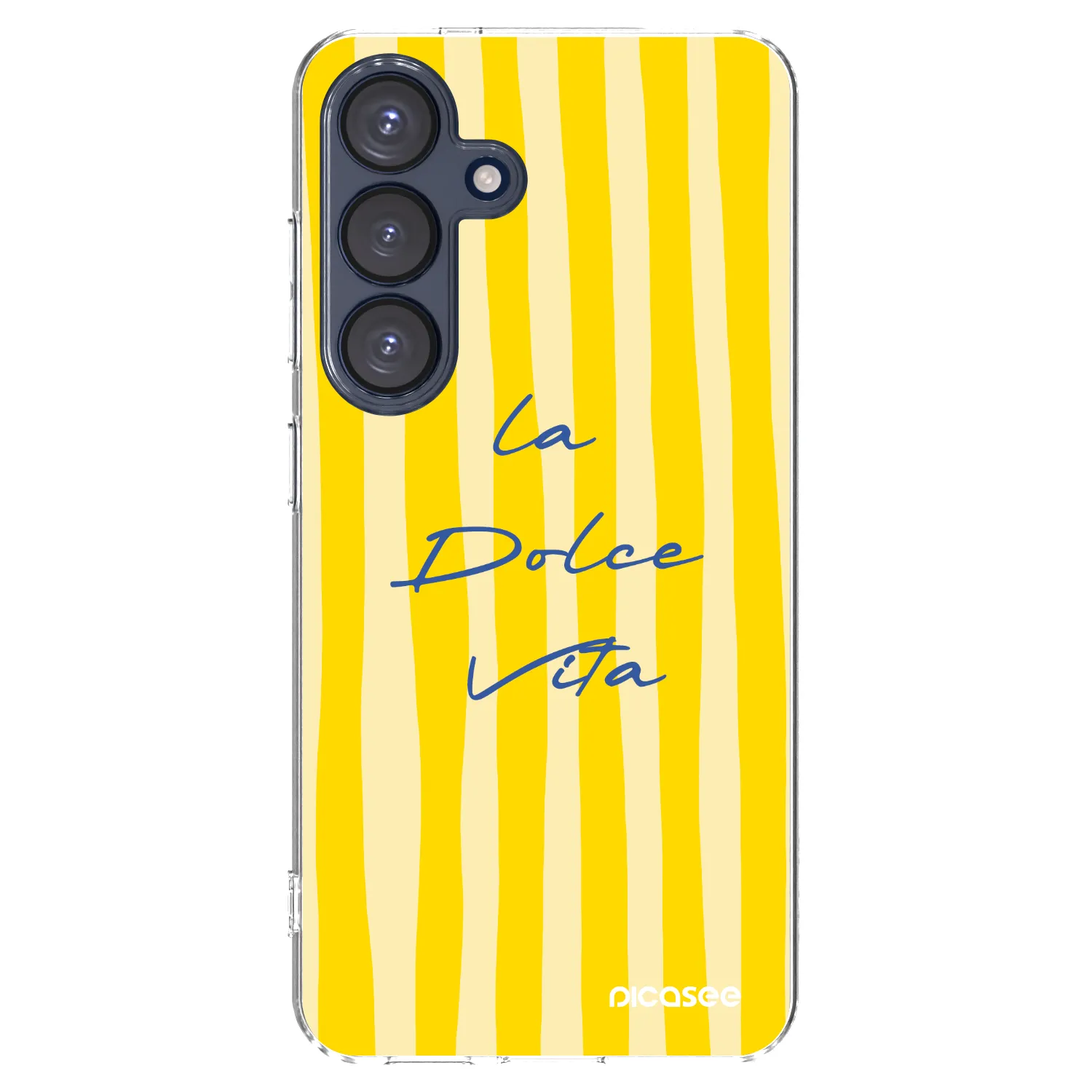 Picasee silikonski prozorni ovitek za Samsung Galaxy S25 5G - Ladolcevita
