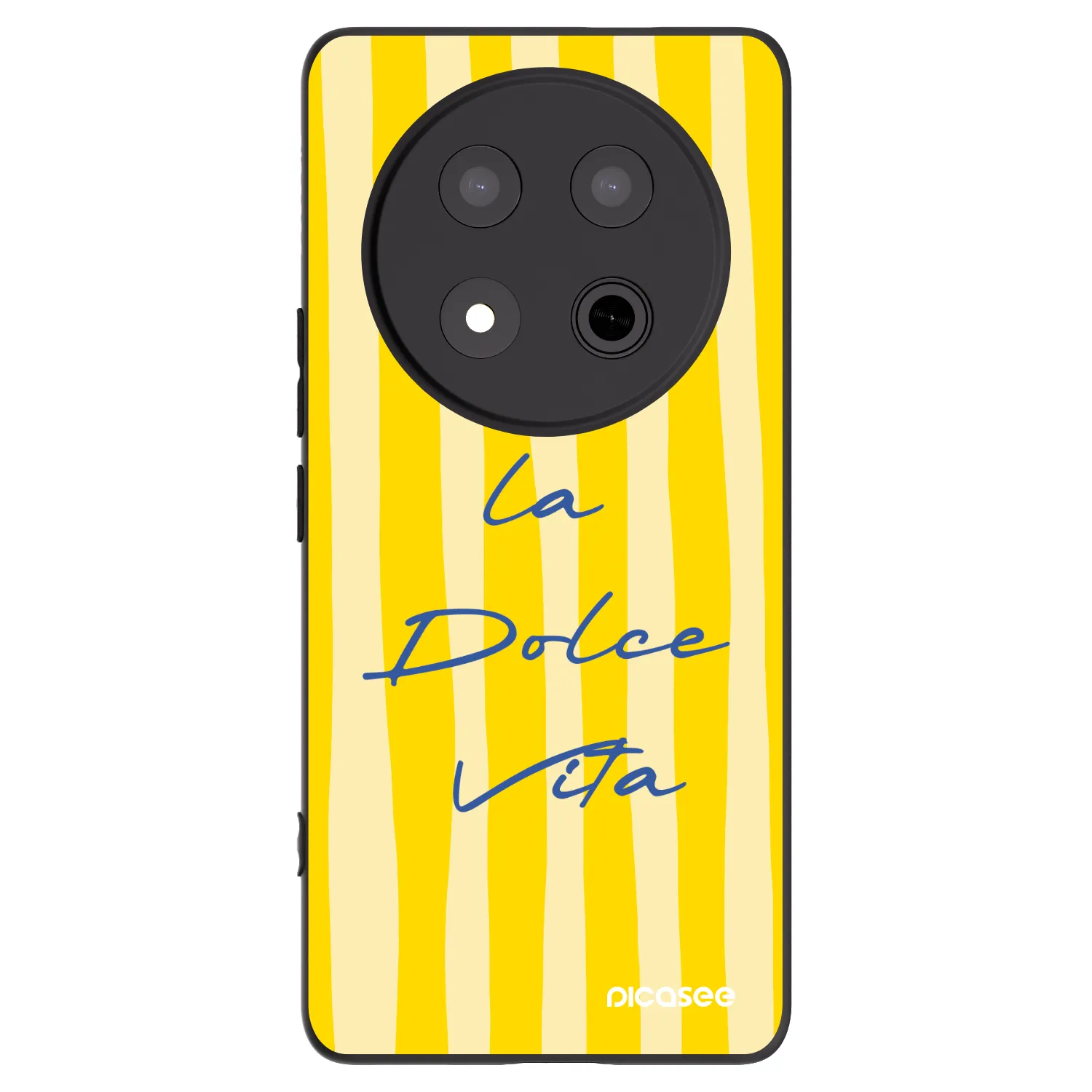 Picasee silikonski črni ovitek za Honor Magic7 Lite 5G - Ladolcevita