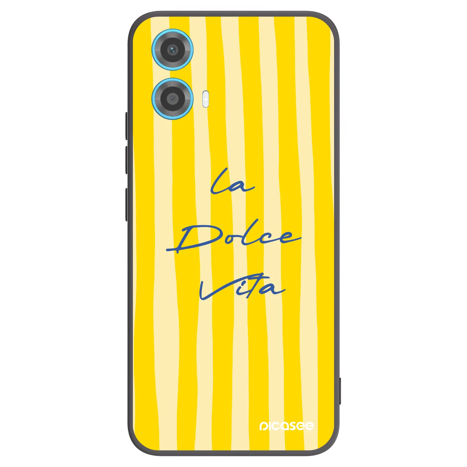 Picasee silikonski črni ovitek za Motorola Moto G34 5G - Ladolcevita