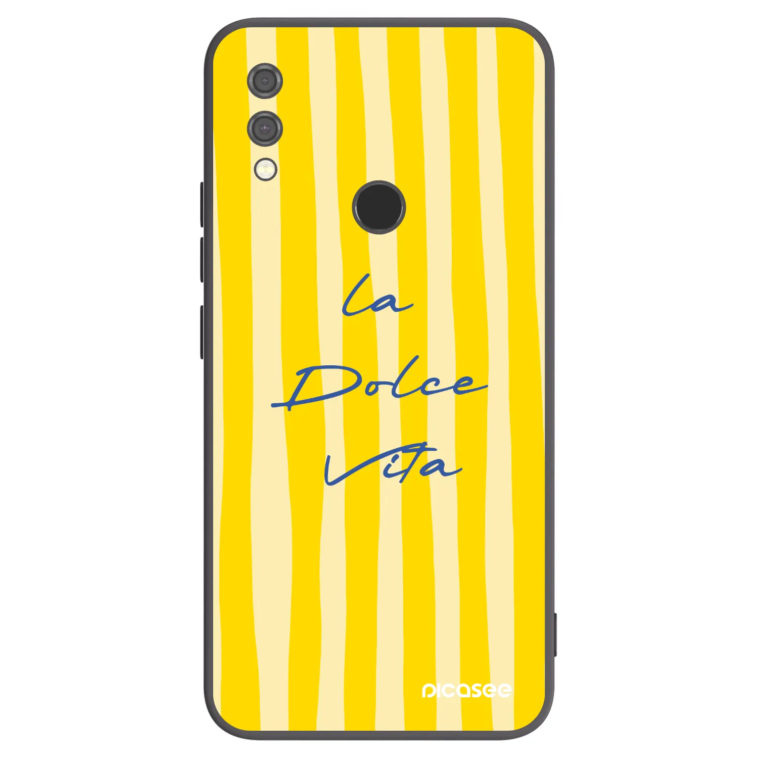Picasee silikonski črni ovitek za Xiaomi Redmi Note 7 - Ladolcevita