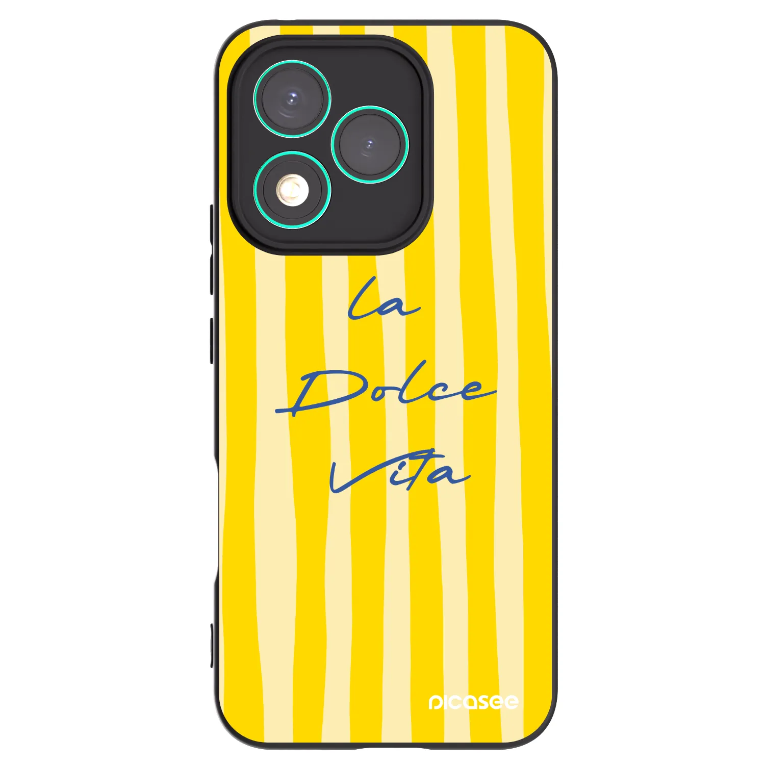 Picasee silikonski črni ovitek za Honor 400 Lite 5G - Ladolcevita