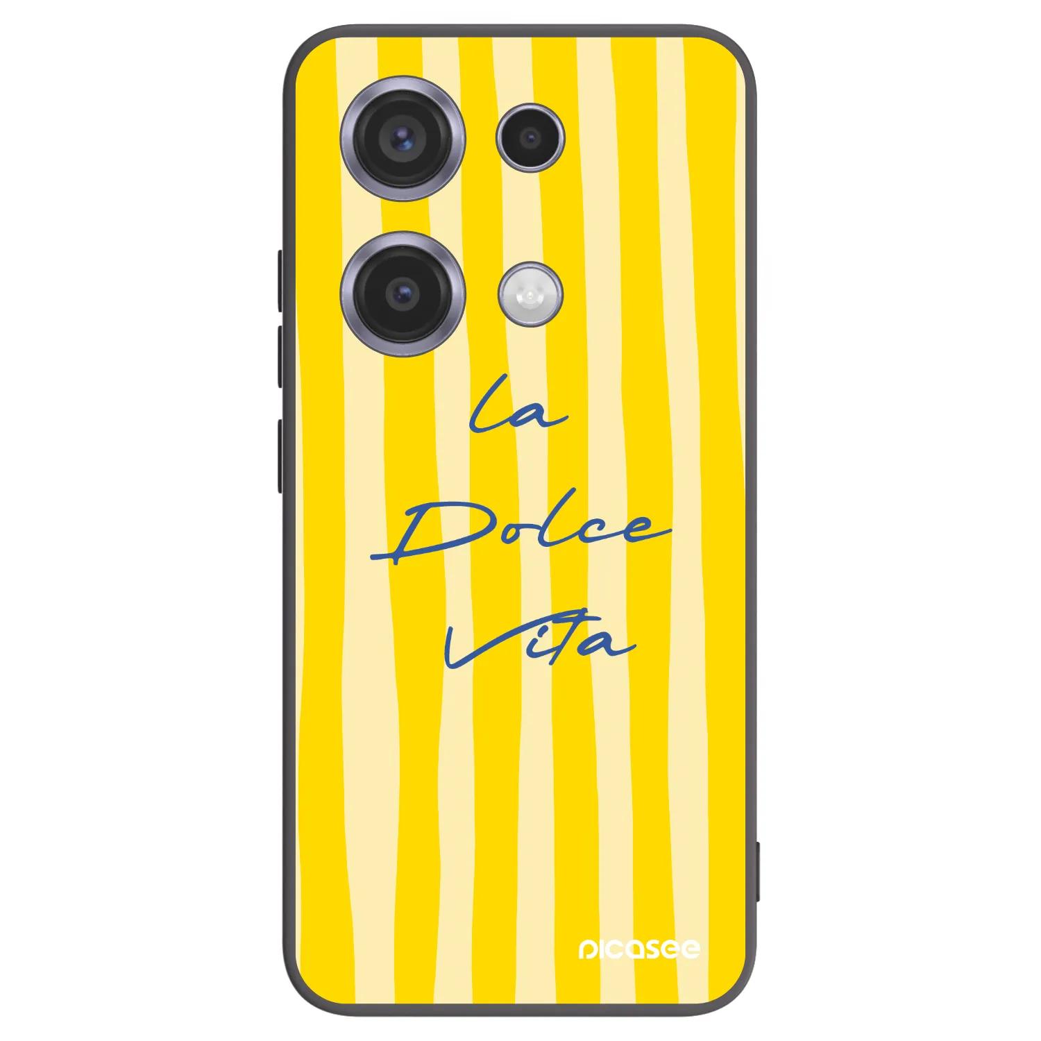 Picasee silikonski črni ovitek za Xiaomi Redmi Note 14S - Ladolcevita