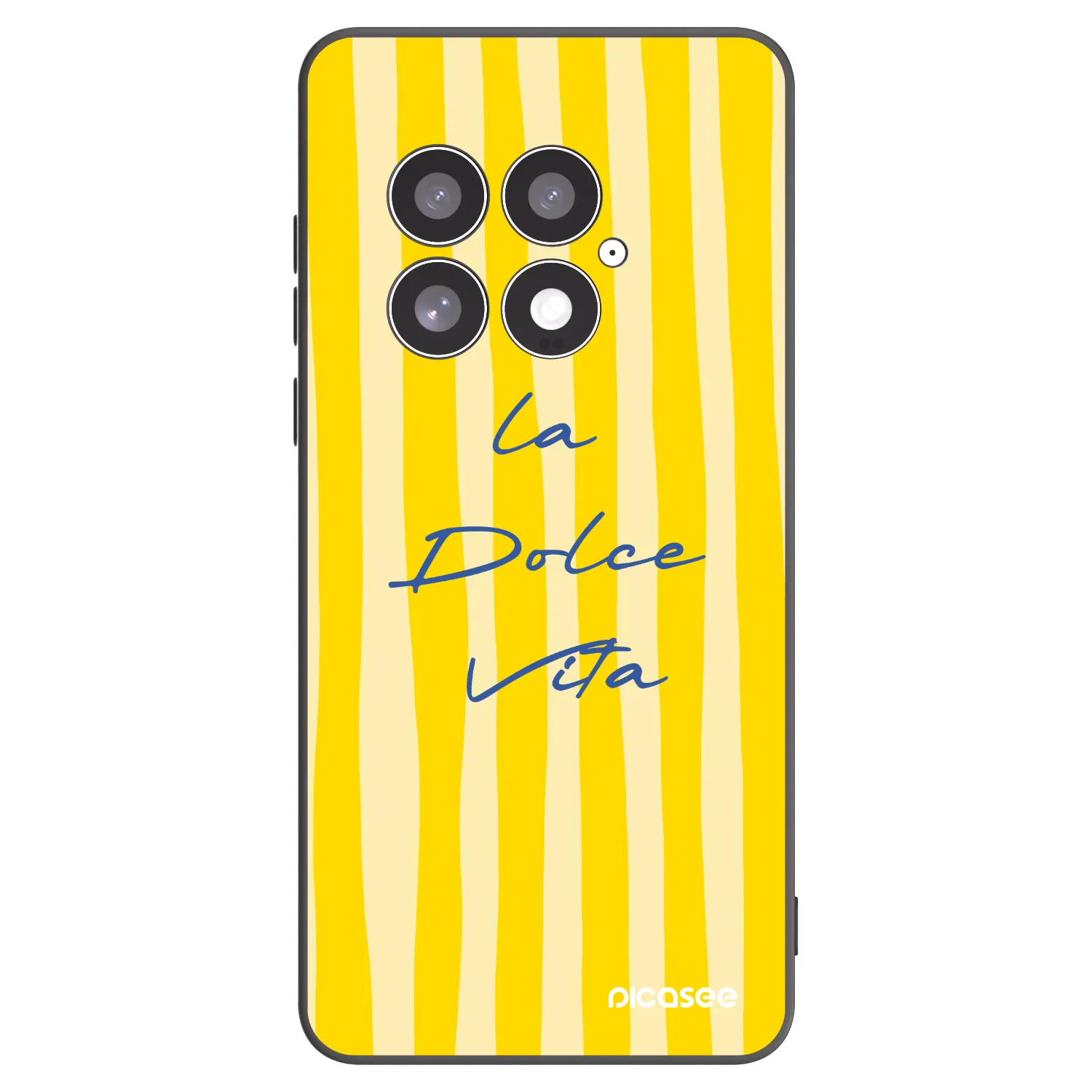 Picasee silikonski črni ovitek za OnePlus 13 5G - Ladolcevita