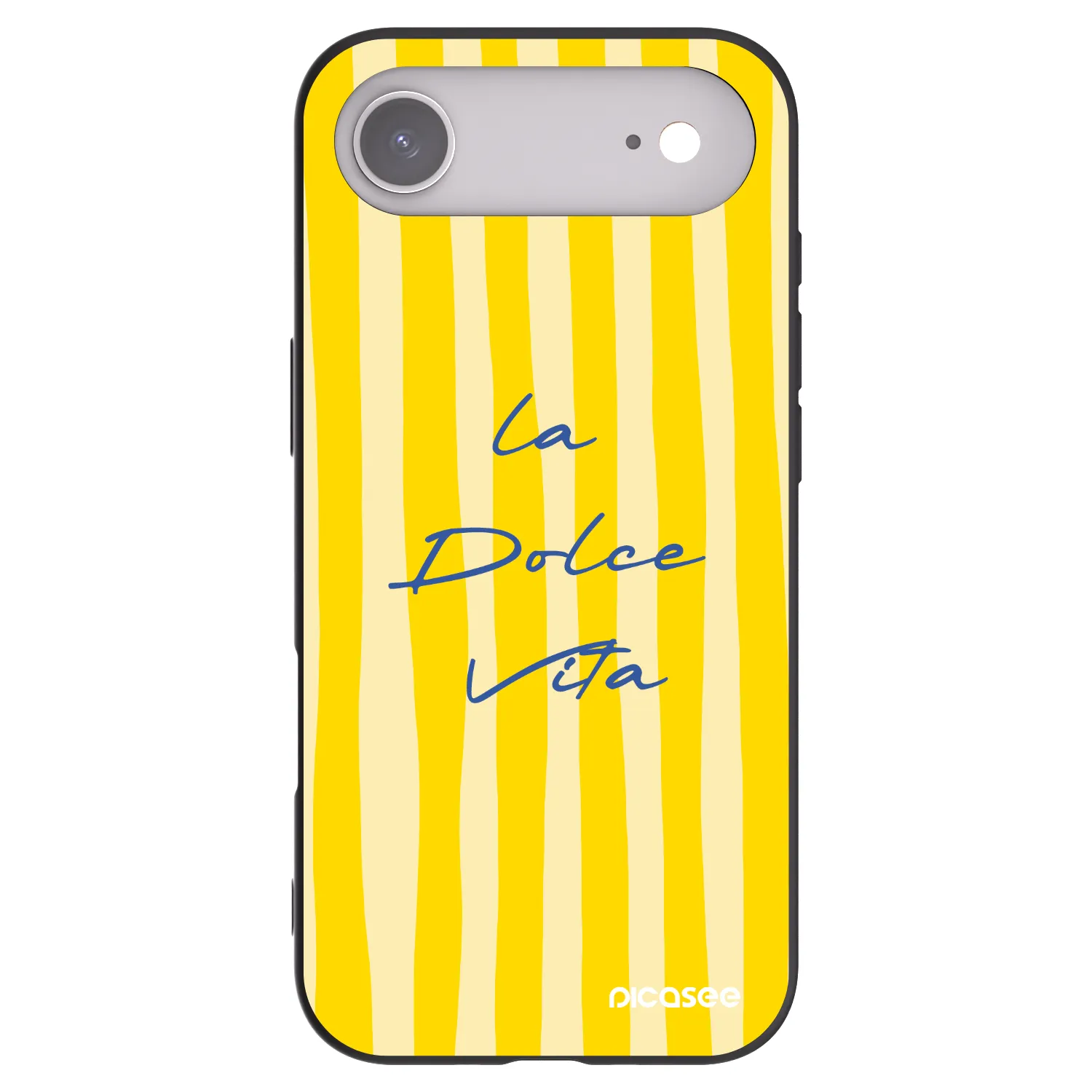 Picasee silikonski črni ovitek za Apple iPhone Air - Ladolcevita