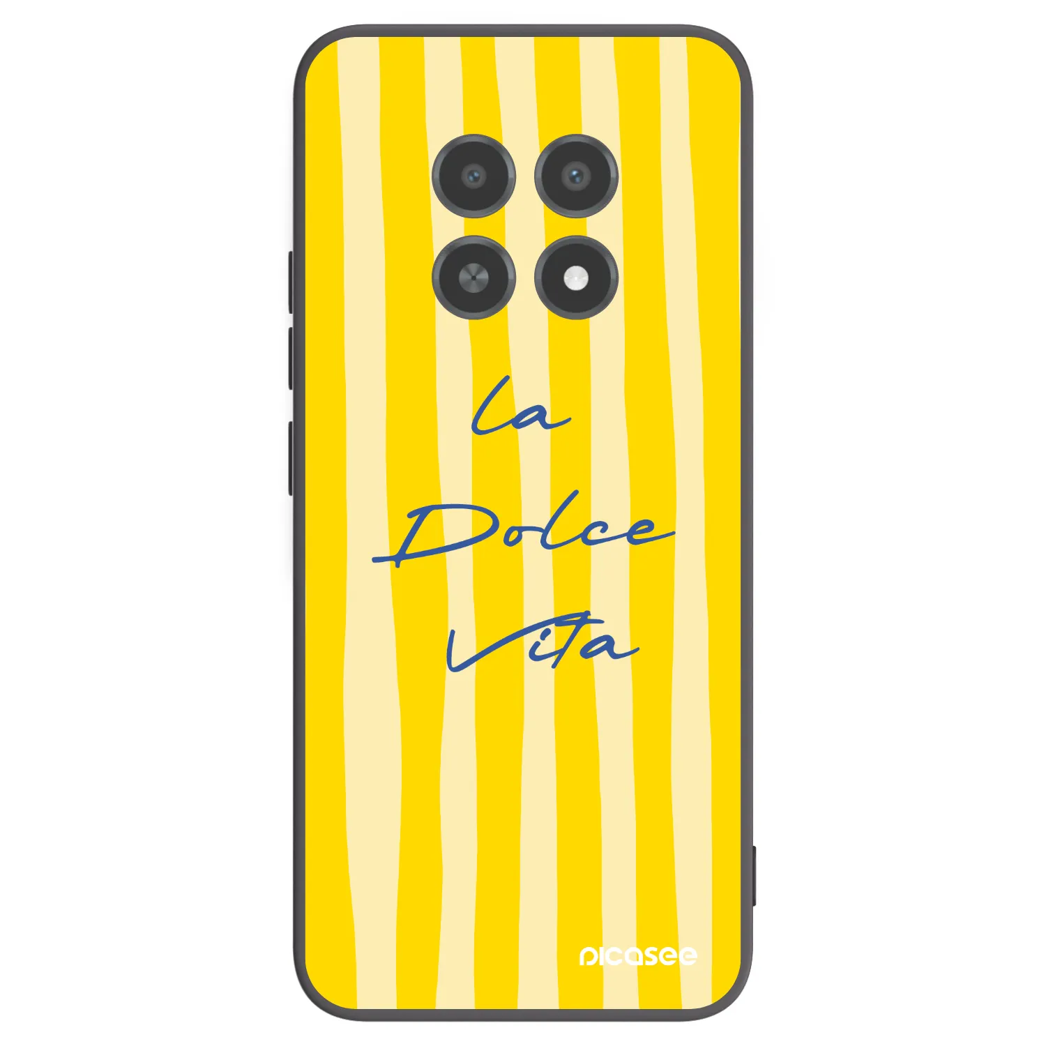 Picasee silikonski črni ovitek za Realme 12X - Ladolcevita