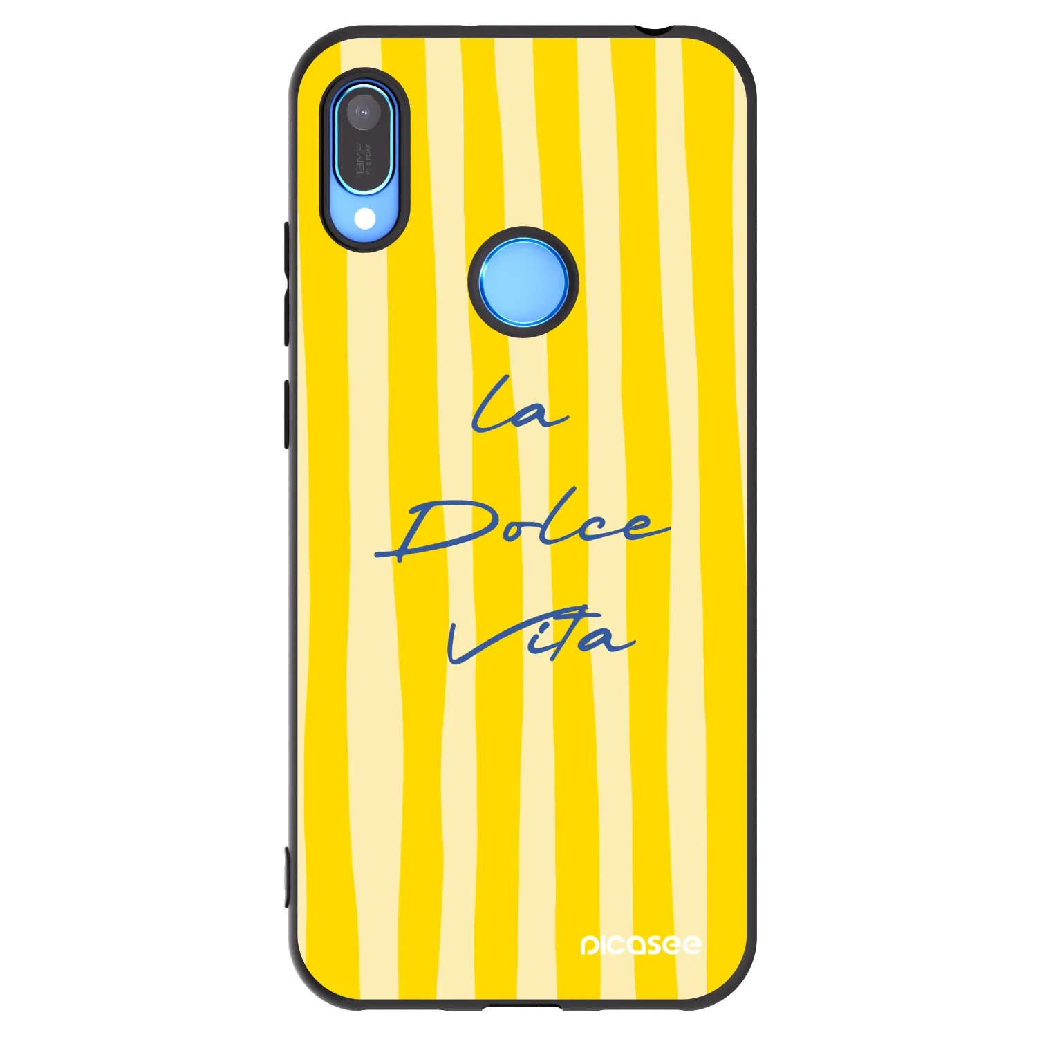 Picasee silikonski črni ovitek za Huawei Y6 2019 - Ladolcevita