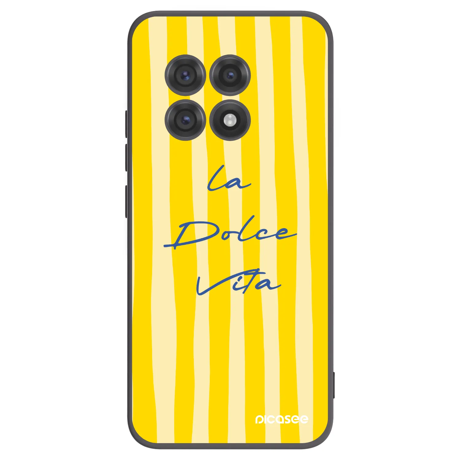 Picasee silikonski črni ovitek za OnePlus 13R 5G - Ladolcevita