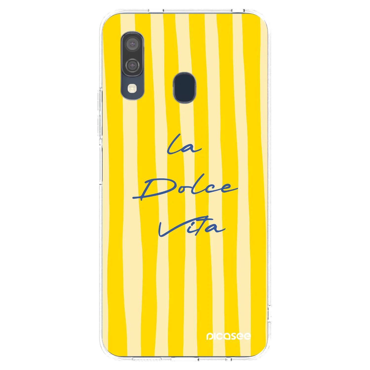Picasee silikonski prozorni ovitek za Samsung Galaxy A40 A405F - Ladolcevita