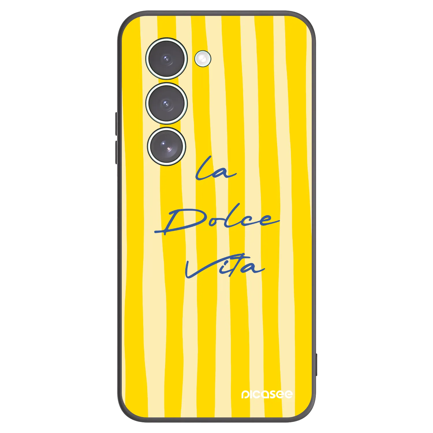 Picasee silikonski črni ovitek za Xiaomi Redmi 15 5G - Ladolcevita