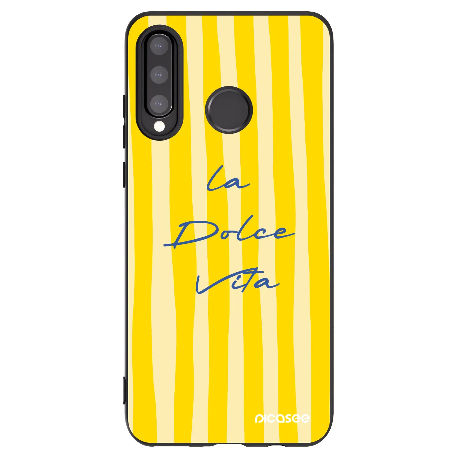Picasee silikonski črni ovitek za Huawei P30 Lite - Ladolcevita