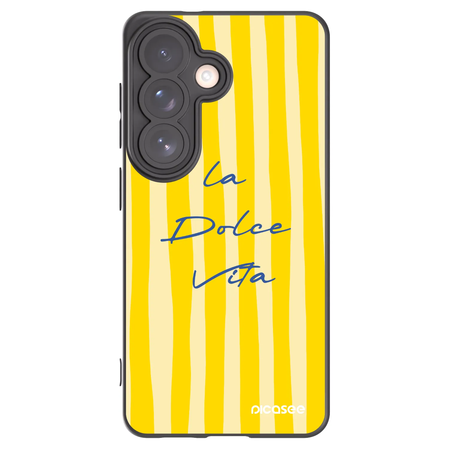 Picasee silikonski črni ovitek za Samsung Galaxy S26 - Ladolcevita