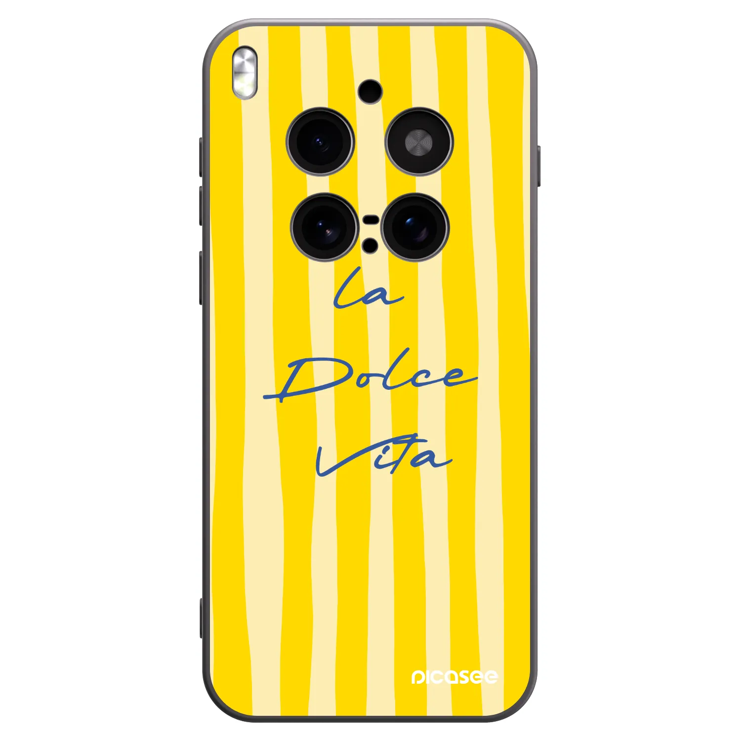 Picasee silikonski črni ovitek za Vivo X300 Pro - Ladolcevita
