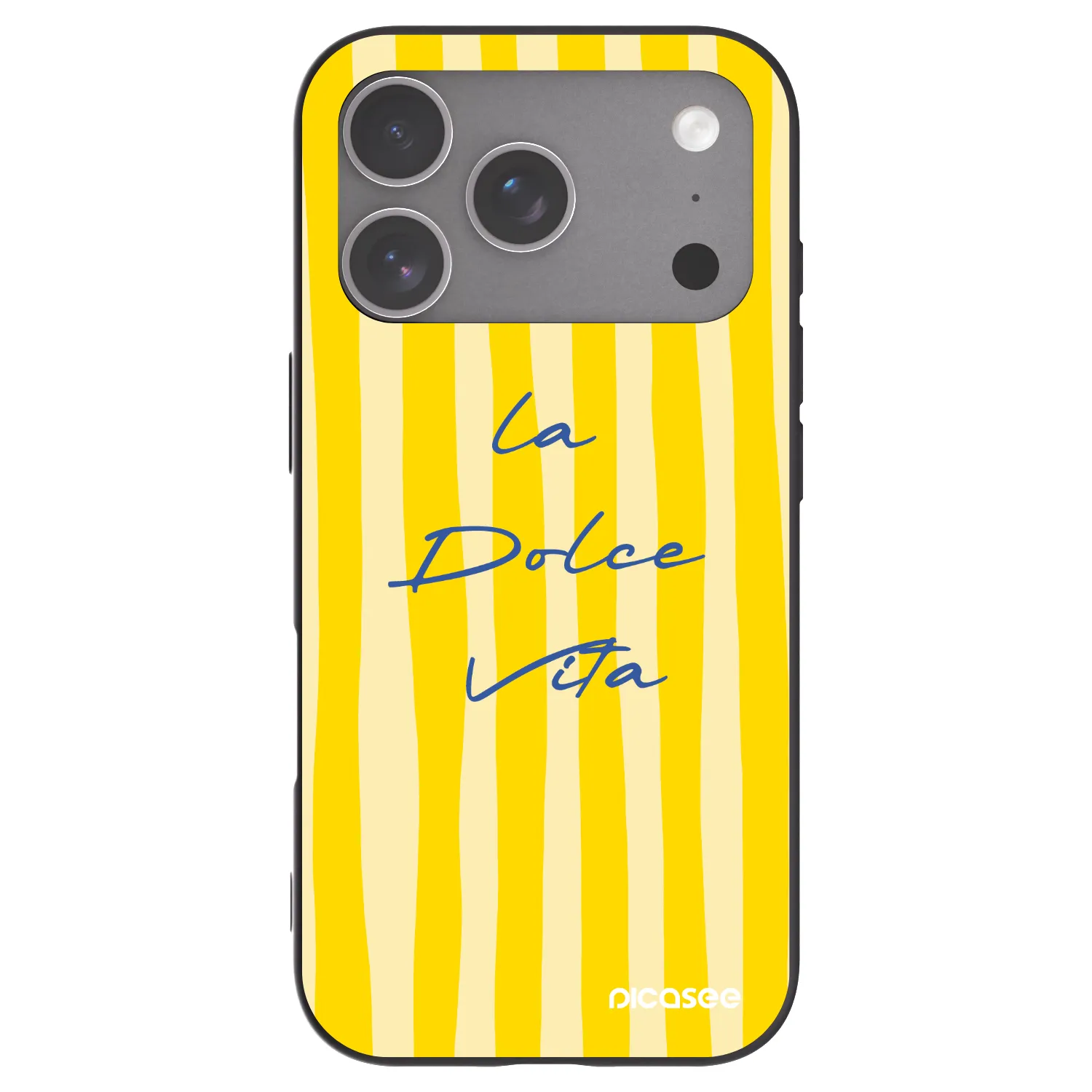 Picasee silikonski črni ovitek za Apple iPhone 18 Pro - Ladolcevita