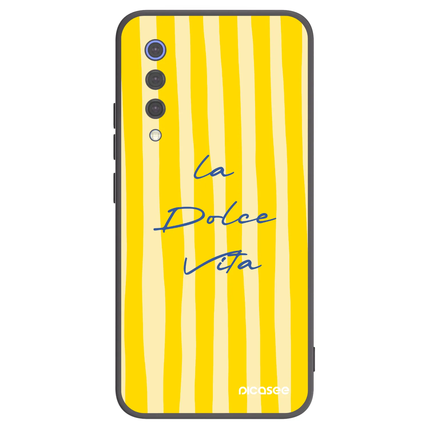 Picasee silikonski črni ovitek za Xiaomi Mi 9 SE - Ladolcevita