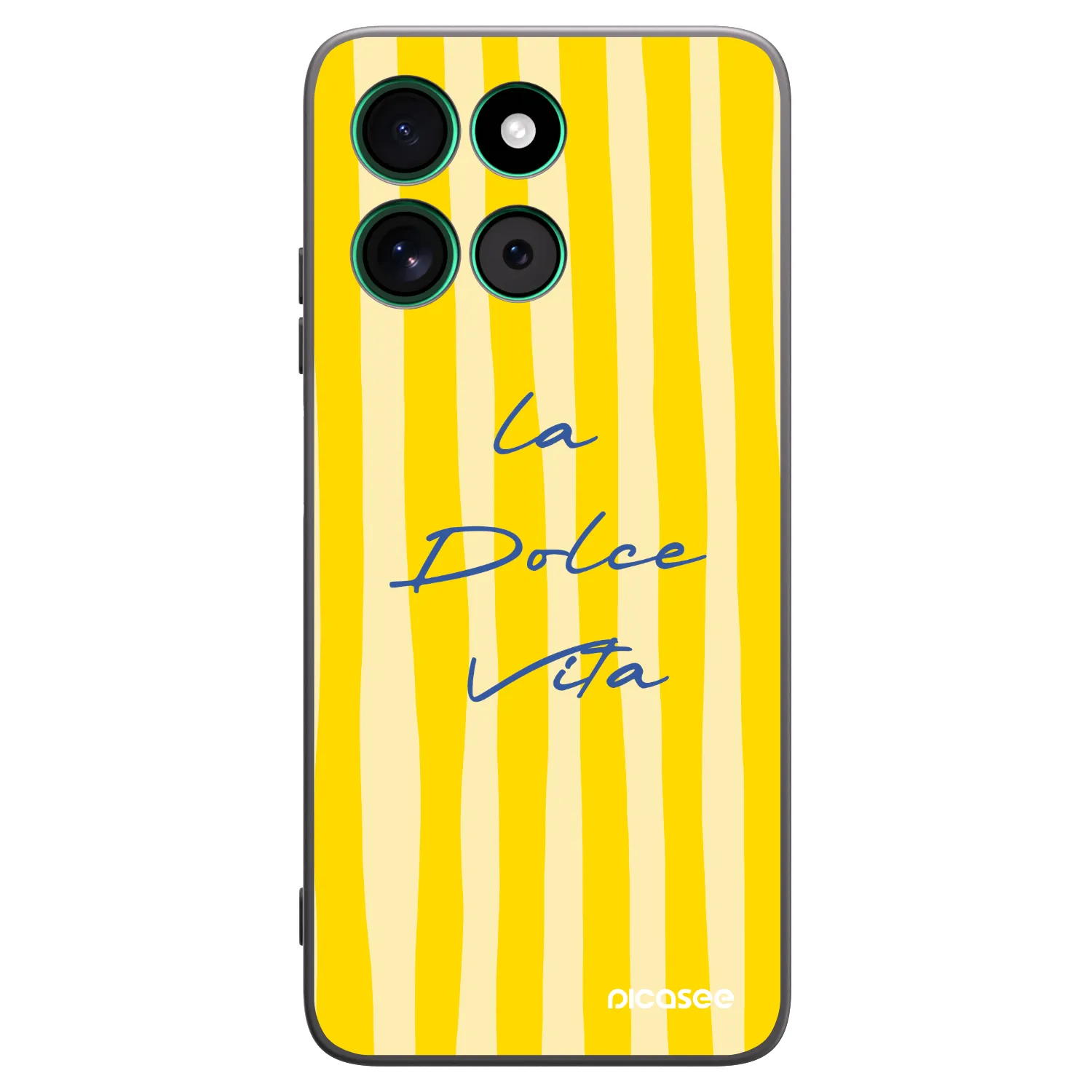 Picasee silikonski črni ovitek za Motorola Moto G57 Power - Ladolcevita