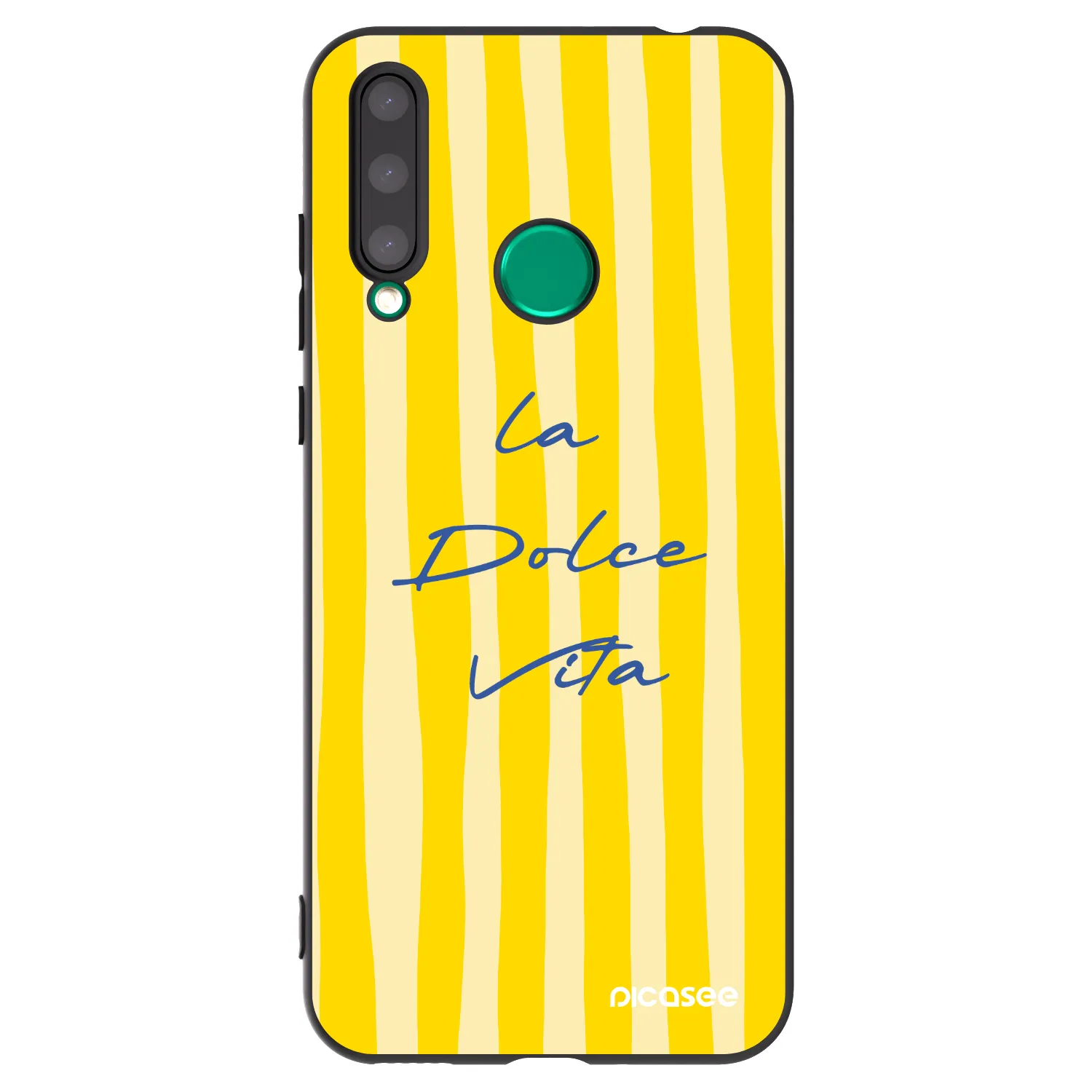 Picasee silikonski črni ovitek za Honor 20 Lite - Ladolcevita