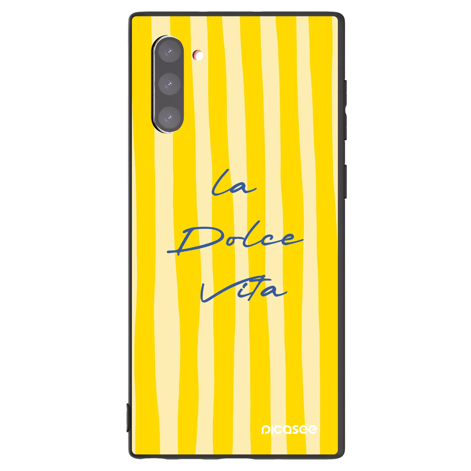 Picasee silikonski črni ovitek za Samsung Galaxy Note 10 N970F - Ladolcevita