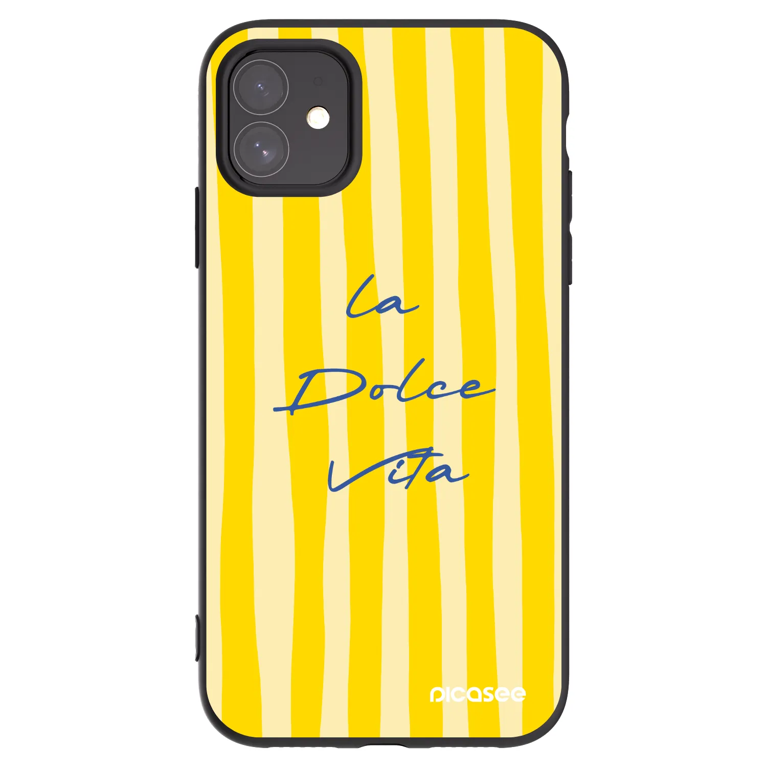 Picasee silikonski črni ovitek za Apple iPhone 11 - Ladolcevita
