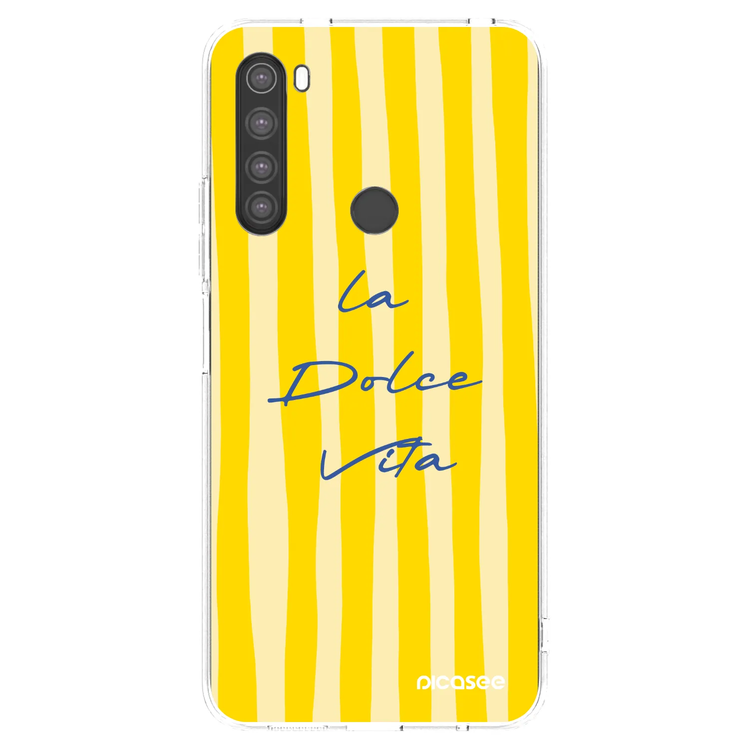 Picasee silikonski prozorni ovitek za Xiaomi Redmi Note 8 - Ladolcevita