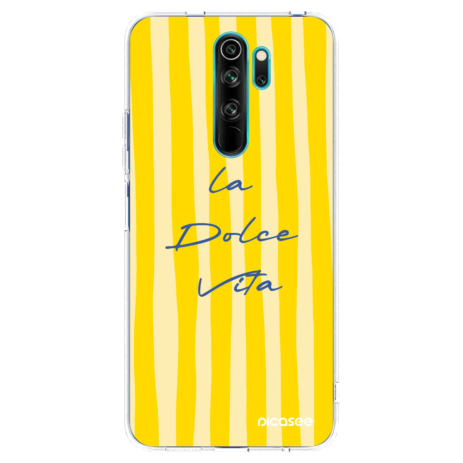 Picasee silikonski prozorni ovitek za Xiaomi Redmi Note 8 Pro - Ladolcevita