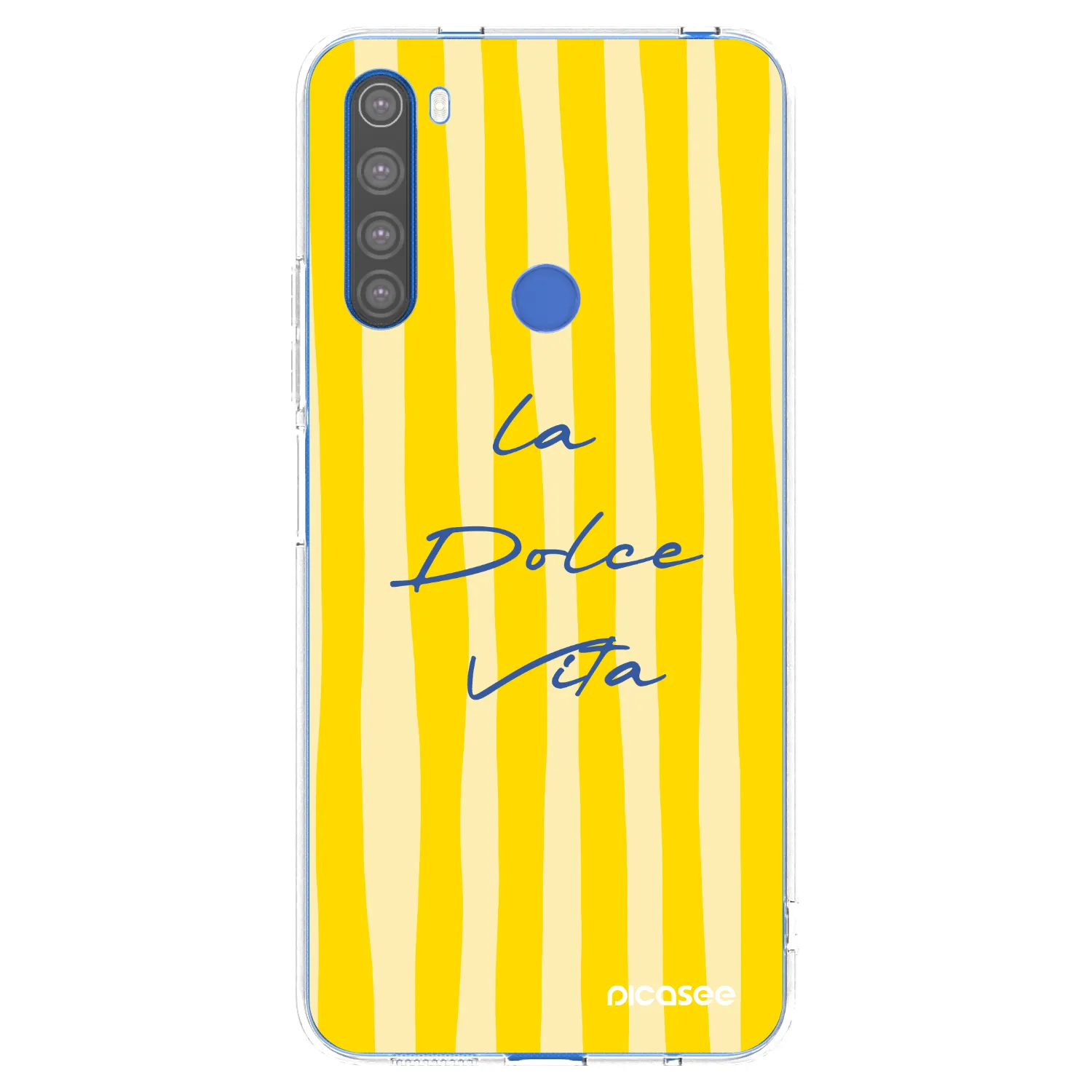 Picasee silikonski prozorni ovitek za Xiaomi Redmi Note 8T - Ladolcevita