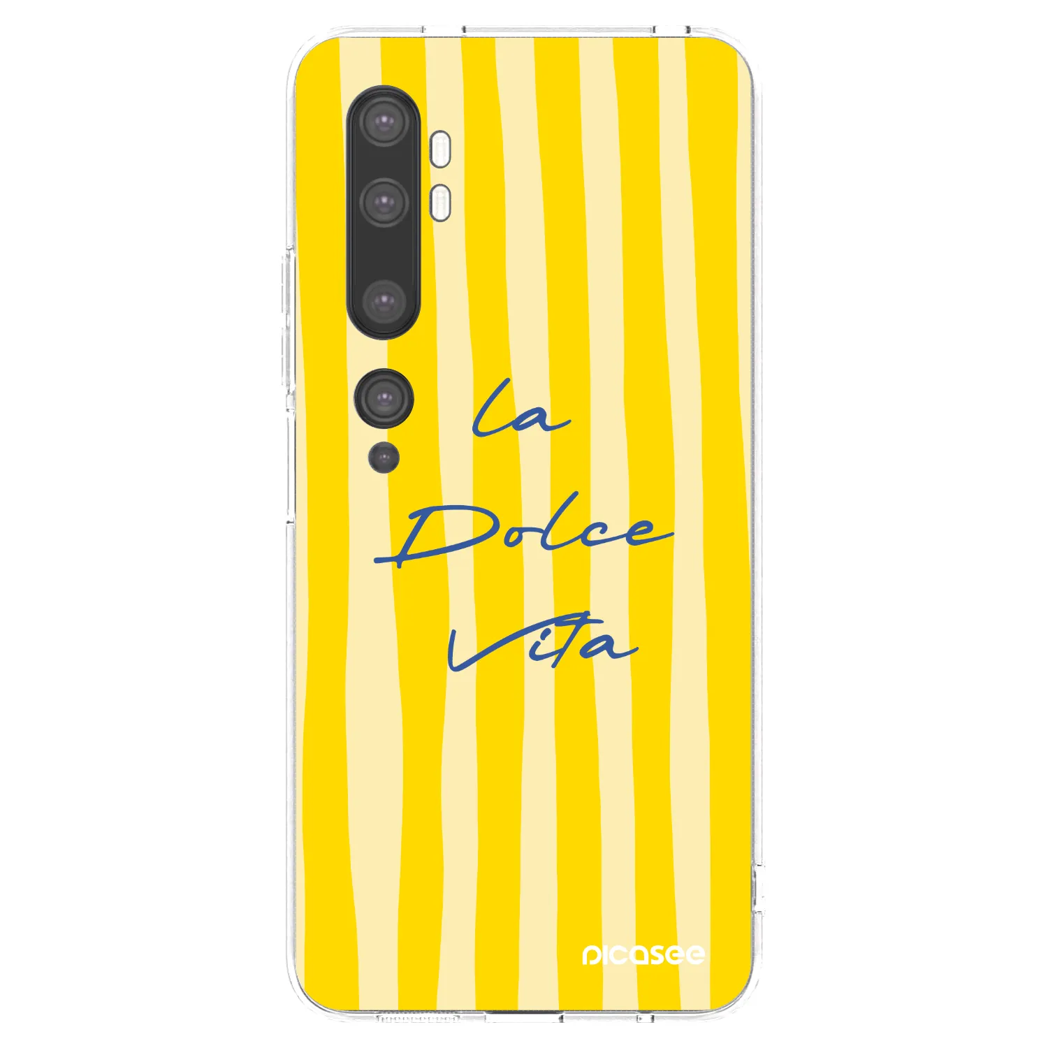 Picasee silikonski prozorni ovitek za Xiaomi Mi Note 10 (Pro) - Ladolcevita