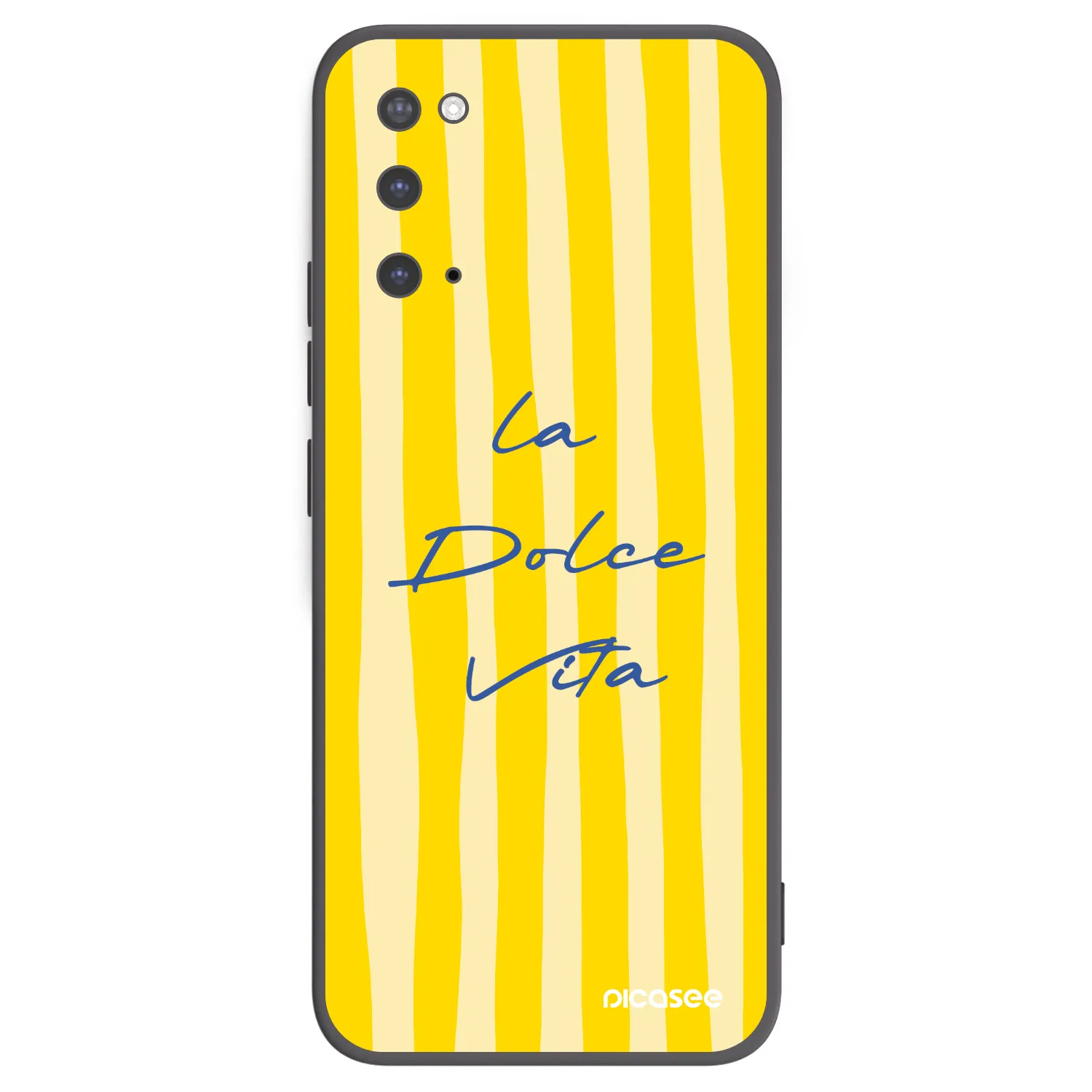 Picasee silikonski črni ovitek za Samsung Galaxy S20 G980F - Ladolcevita