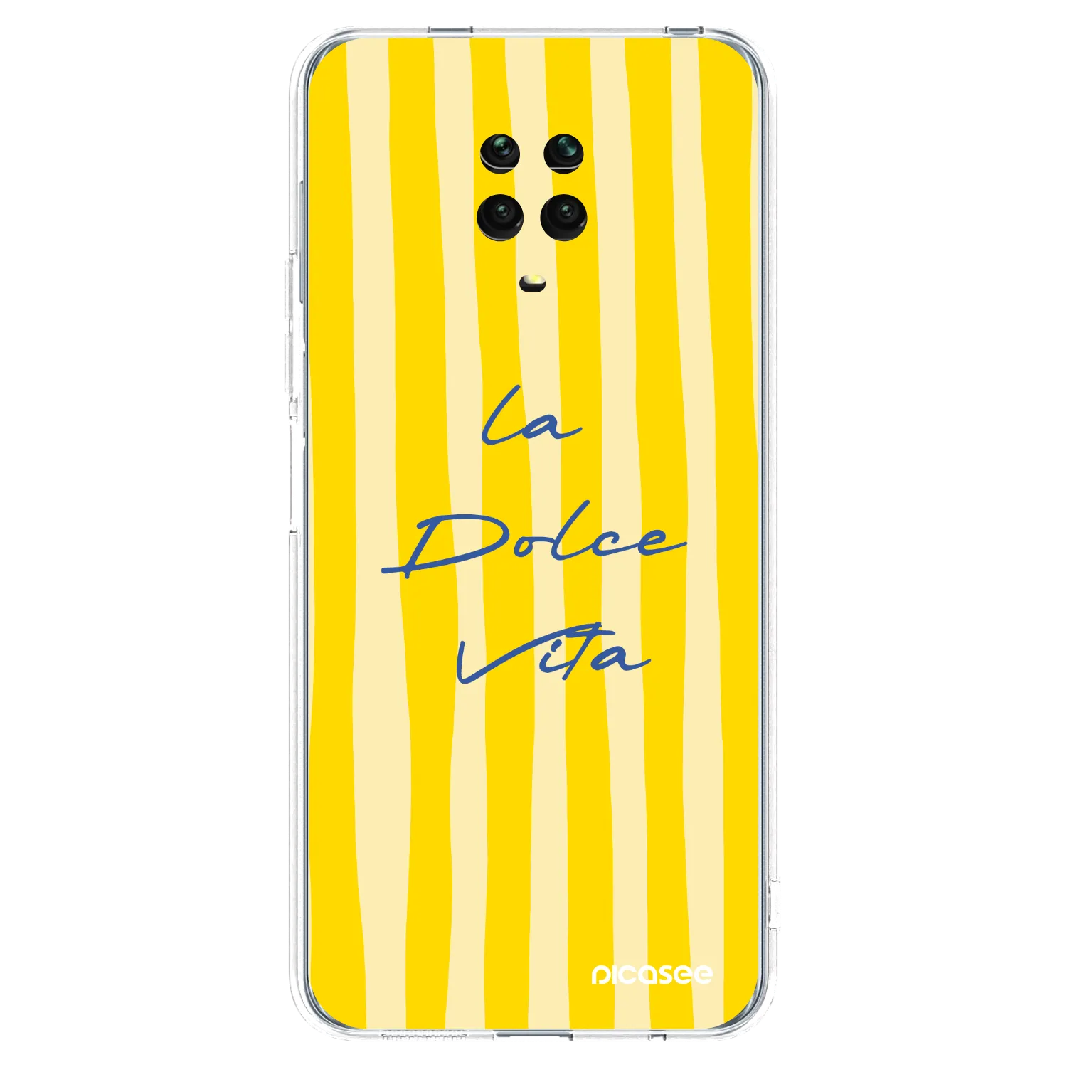 Picasee silikonski prozorni ovitek za Xiaomi Redmi Note 9 Pro - Ladolcevita