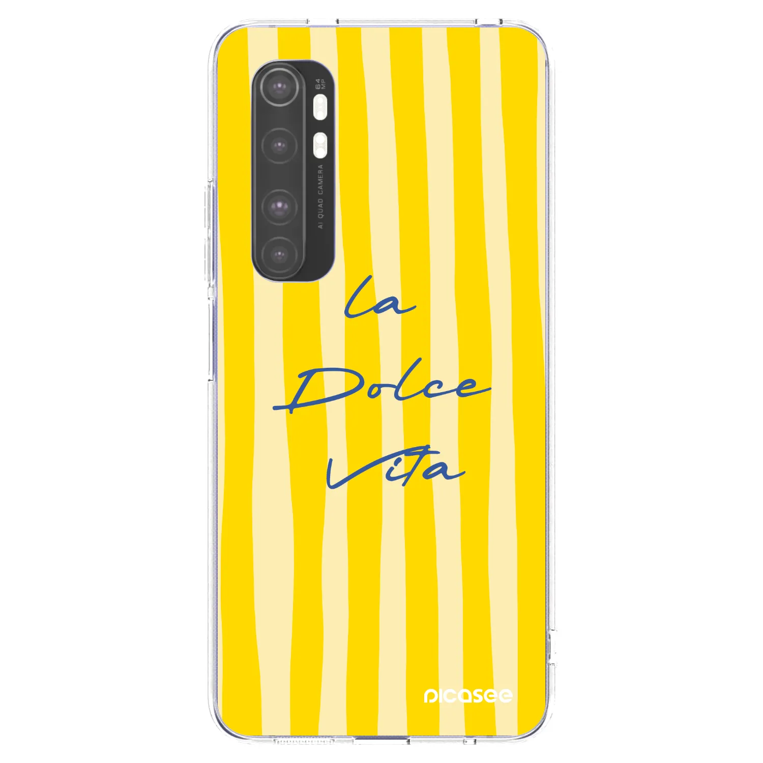 Picasee silikonski prozorni ovitek za Xiaomi Mi Note 10 Lite - Ladolcevita