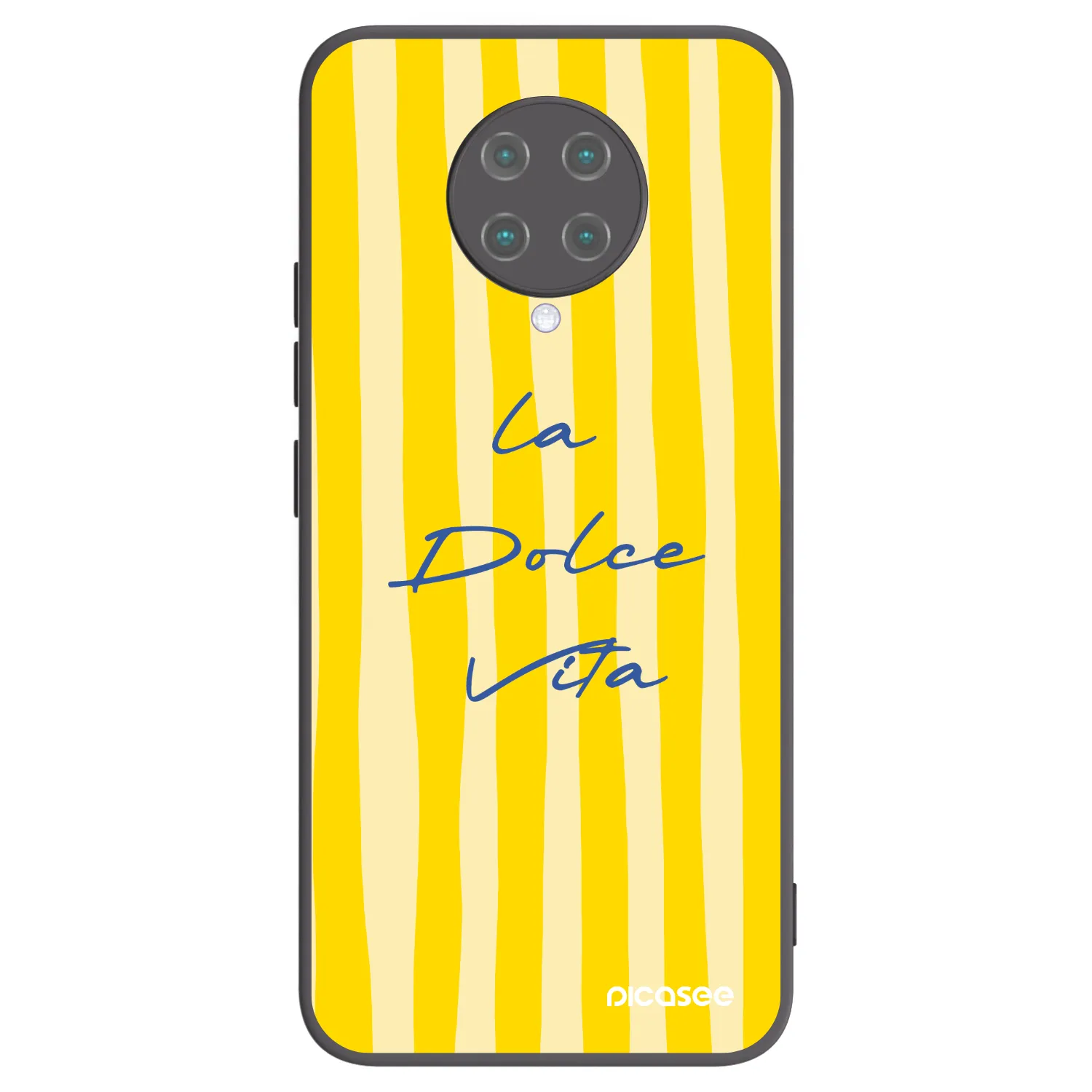 Picasee silikonski črni ovitek za Xiaomi Poco F2 Pro - Ladolcevita