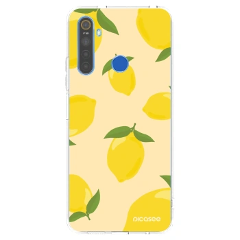 Picasee silikonski prozorni ovitek za Realme 5 - Limoncella