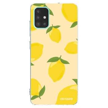 Picasee silikonski prozorni ovitek za Samsung Galaxy M31s - Limoncella
