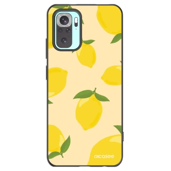 Picasee silikonski črni ovitek za Xiaomi Redmi Note 10 Pro - Limoncella