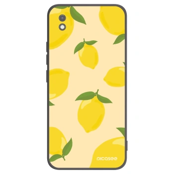 Picasee silikonski črni ovitek za Xiaomi Redmi 9AT - Limoncella