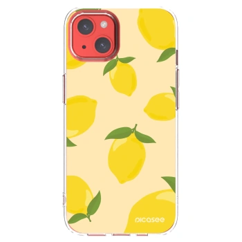 Picasee silikonski prozorni ovitek za Apple iPhone 13 - Limoncella