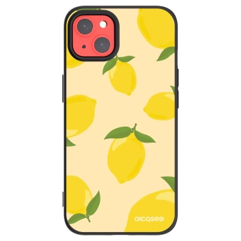Picasee silikonski črni ovitek za Apple iPhone 13 - Limoncella