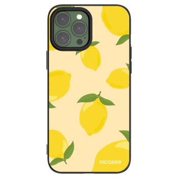 Picasee silikonski črni ovitek za Apple iPhone 13 Pro Max - Limoncella