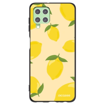 Picasee silikonski črni ovitek za Samsung Galaxy A22 A225F 4G - Limoncella
