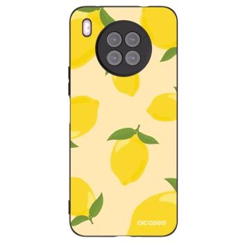 Picasee silikonski črni ovitek za Huawei Nova 8i - Limoncella