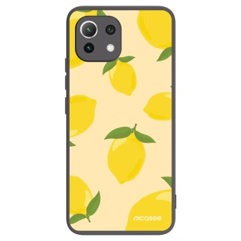 Picasee silikonski črni ovitek za Xiaomi 11 Lite 5G NE - Limoncella