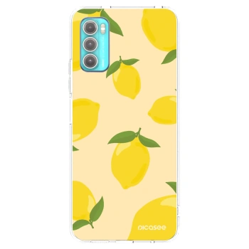Picasee silikonski prozorni ovitek za Motorola Moto G60 - Limoncella
