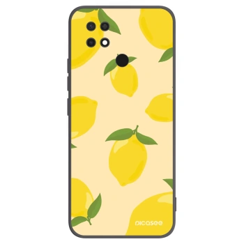 Picasee silikonski črni ovitek za Xiaomi Redmi 10C - Limoncella