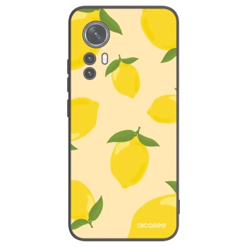 Picasee silikonski črni ovitek za Xiaomi 12X - Limoncella