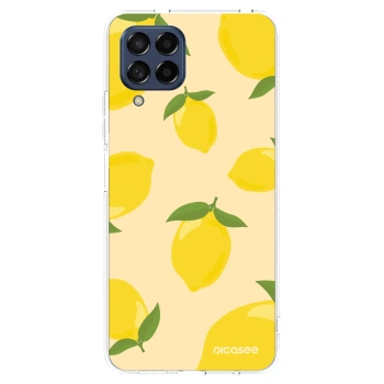 Picasee silikonski prozorni ovitek za Samsung Galaxy M53 5G - Limoncella
