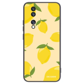 Picasee silikonski črni ovitek za Honor 70 - Limoncella