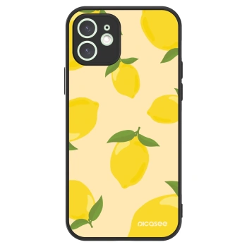 Picasee ULTIMATE CASE MagSafe za Apple iPhone 12 - Limoncella